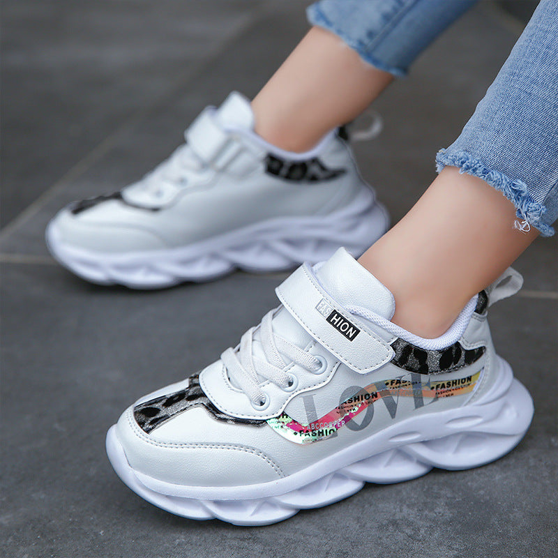 Korean Style Trendy Shoes Girls Girls Shoes Children's Sports Shoes