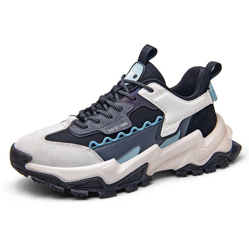 Casual outdoor style large size men's running shoes