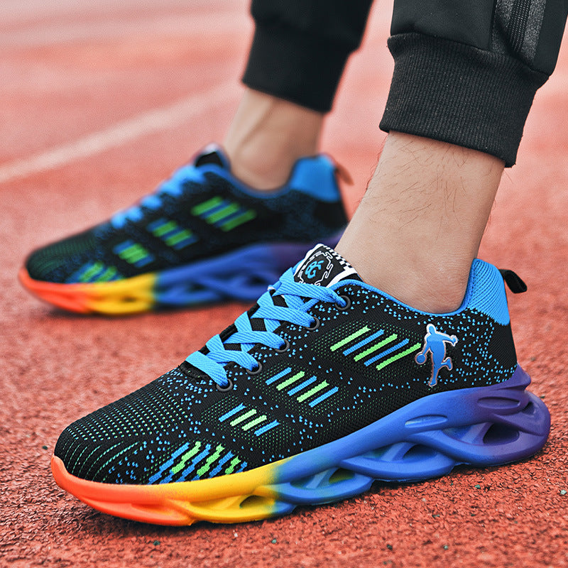 Children's sports breathable net shoes