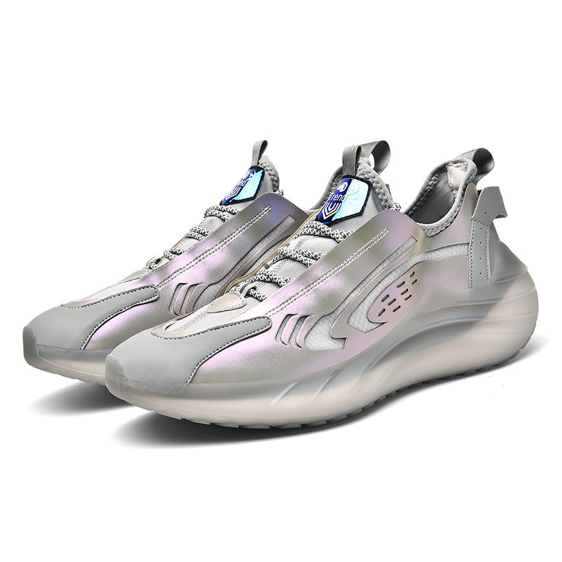 Fashionable Simple Mesh Breathable Running Shoes