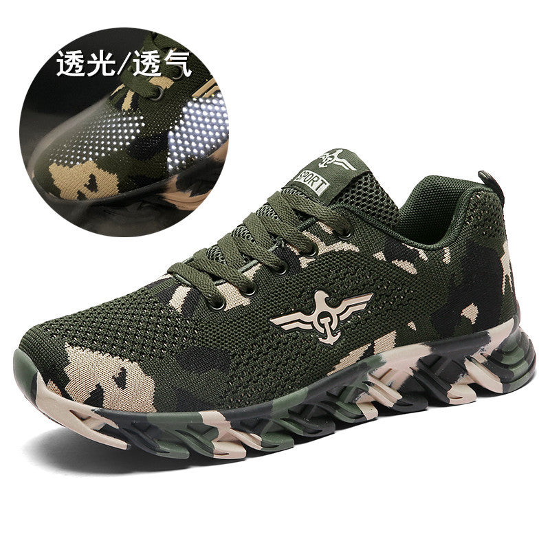 Sports Casual Camouflage Military Training Running Shoes