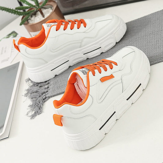 New Spring Girls Sports Shoes Girls Running White Shoes