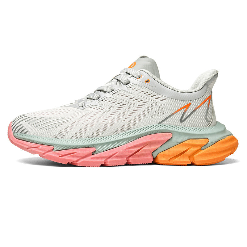 Marathon Running Shoes Sports Students Breathable Ultra-lightweight Shock-absorbing Running Shoes