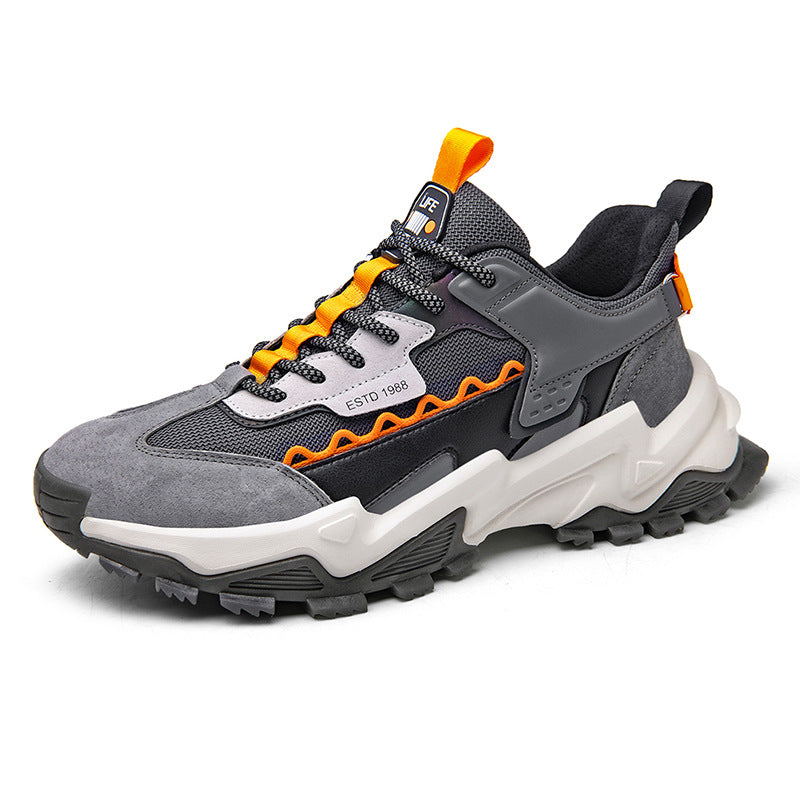 Casual outdoor style large size men's running shoes