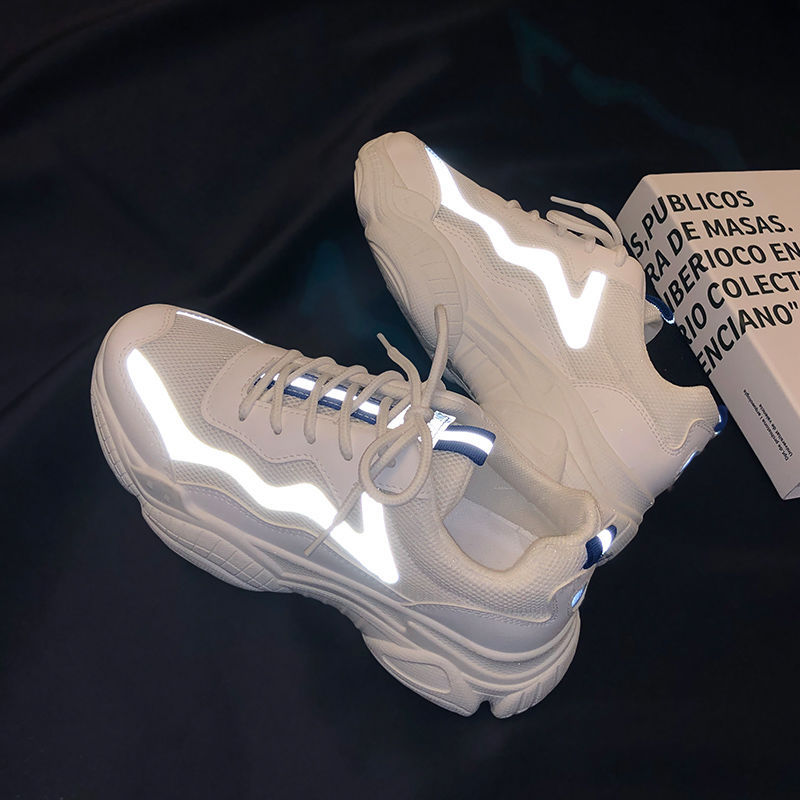 Luminous breathable men's shoes