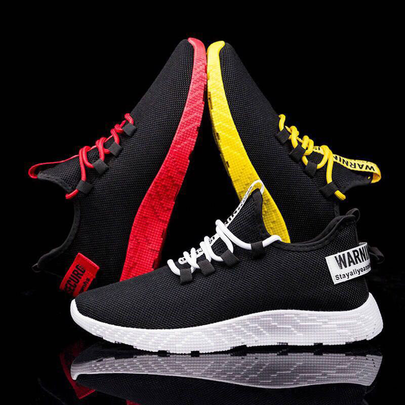 Casual Shoes Breathable Youth Korean Men's Sports Running Shoes