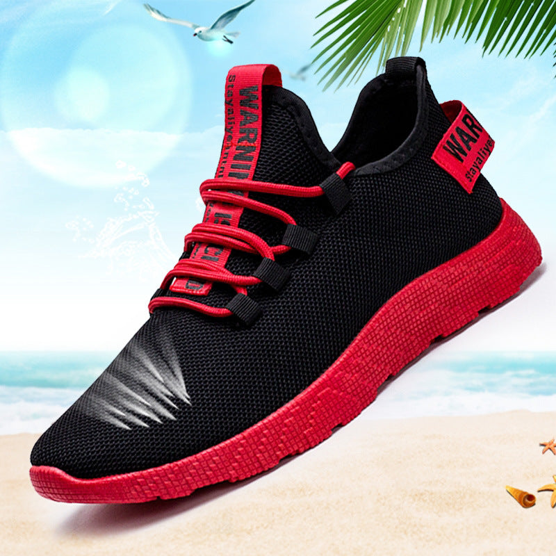 Casual Shoes Breathable Youth Korean Men's Sports Running Shoes