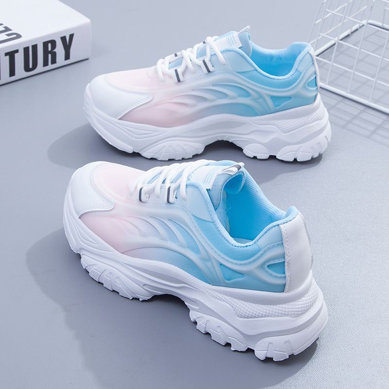 Colorful Women's New Sports Flat Running Shoes