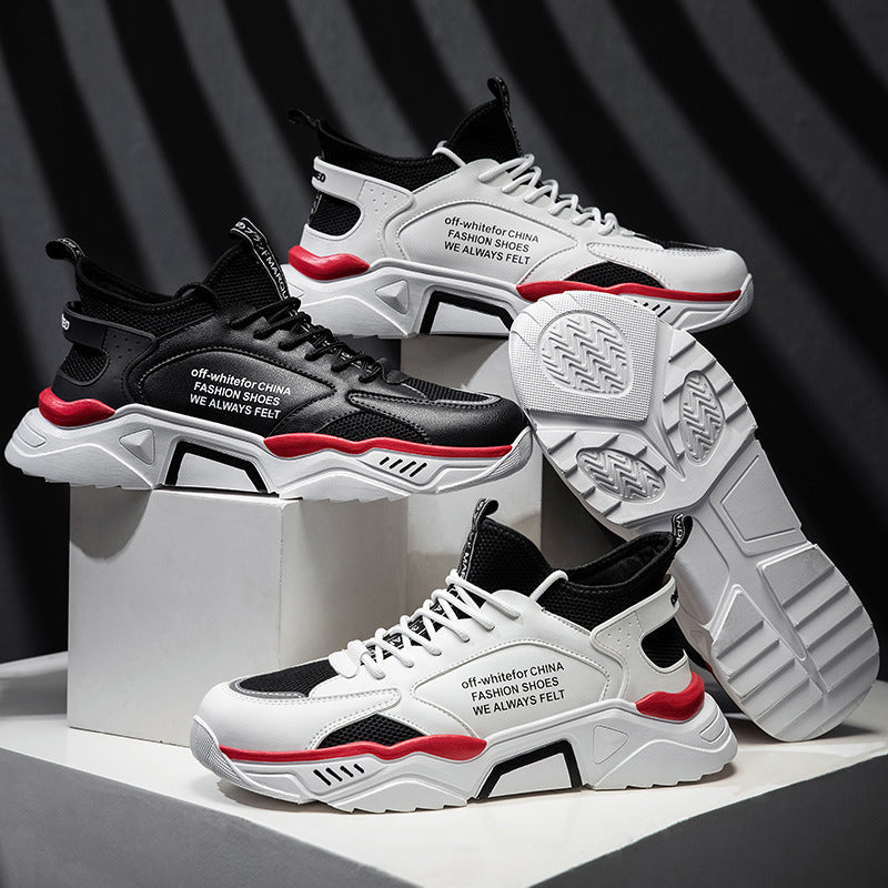Sports shoes men's mesh breathable canvas shoes