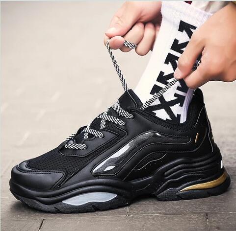 Casual old shoes increase sneakers male