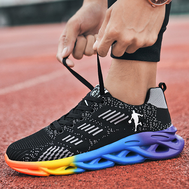 Children's sports breathable net shoes
