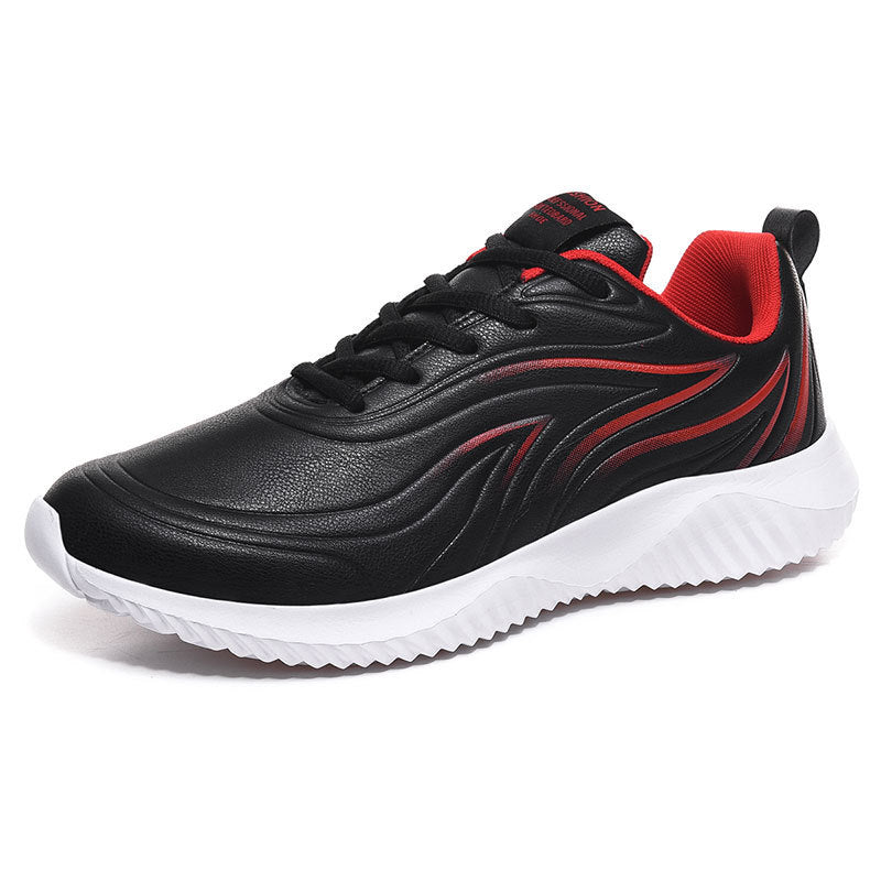 Korean Leather Casual Sports Running Shoes