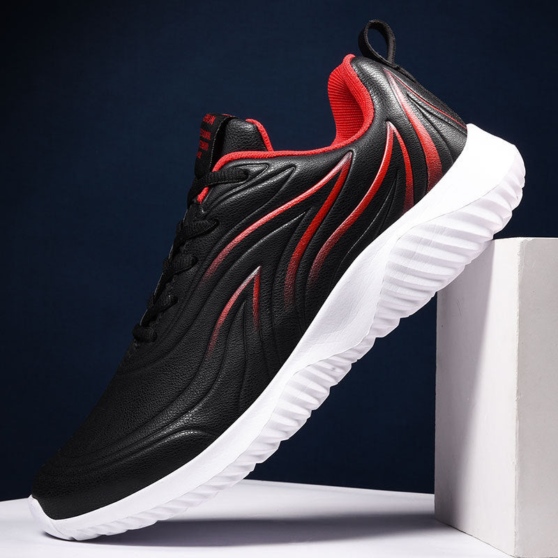 Korean Leather Casual Sports Running Shoes