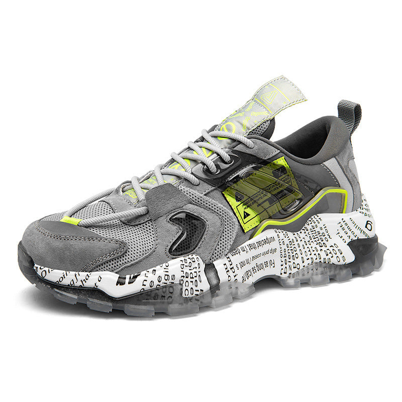Mesh Breathable Running Shoes Personality Trend Daddy Shoes