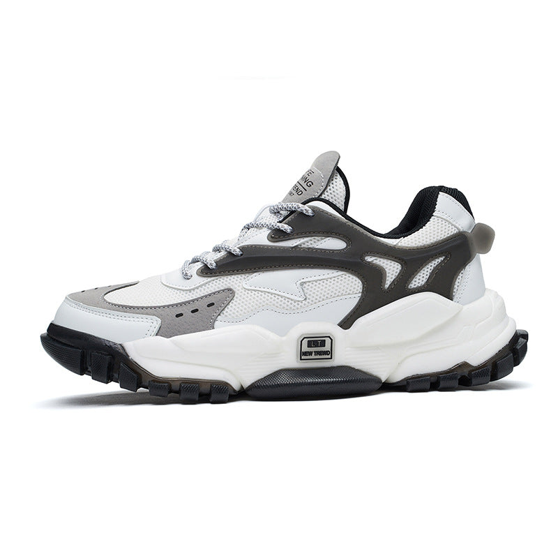 Popcorn Bottom Old Shoes Ins Trend Lightweight Running Casual Sports Shoes