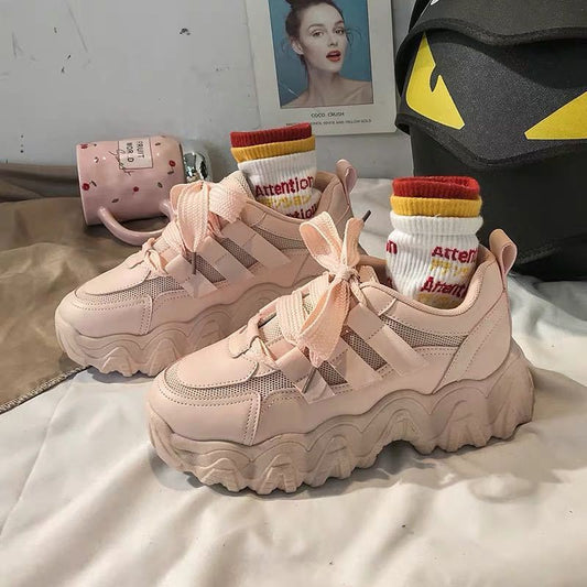Breathable Net Celebrity Street Shooting Running Casual Shoes