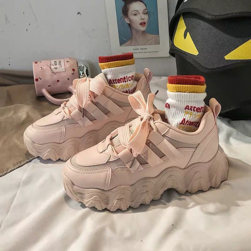 Breathable Net Celebrity Street Shooting Running Casual Shoes