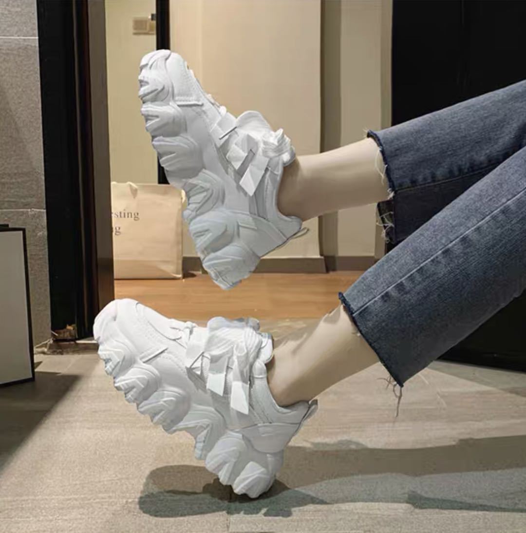 Breathable Net Celebrity Street Shooting Running Casual Shoes