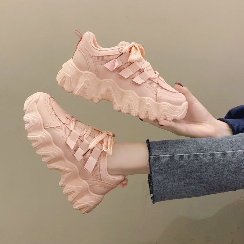 Breathable Net Celebrity Street Shooting Running Casual Shoes
