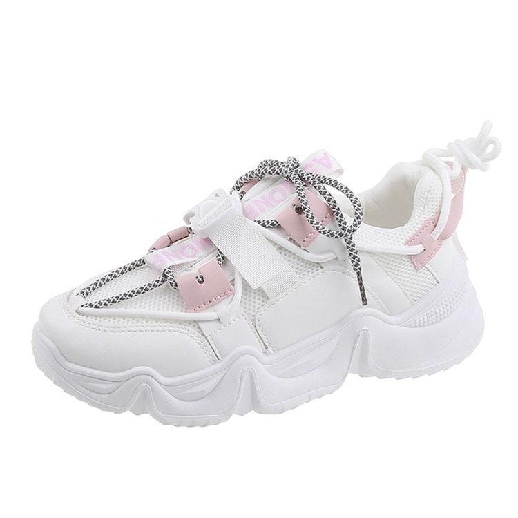 Increased Thick-soled Breathable Student Running Shoes Sneakers