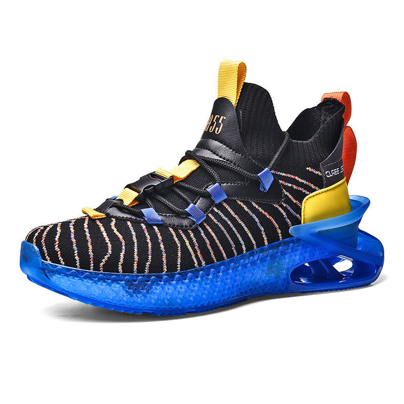 Korean Style Thin Flying Woven Running Shoes Student Trendy Shoes