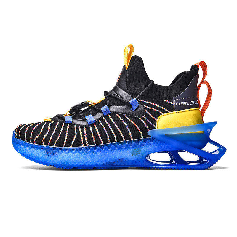 Korean Style Thin Flying Woven Running Shoes Student Trendy Shoes