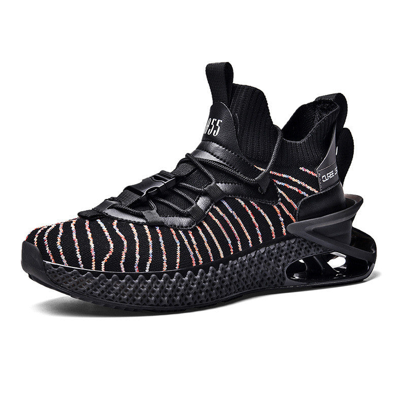 Korean Style Thin Flying Woven Running Shoes Student Trendy Shoes