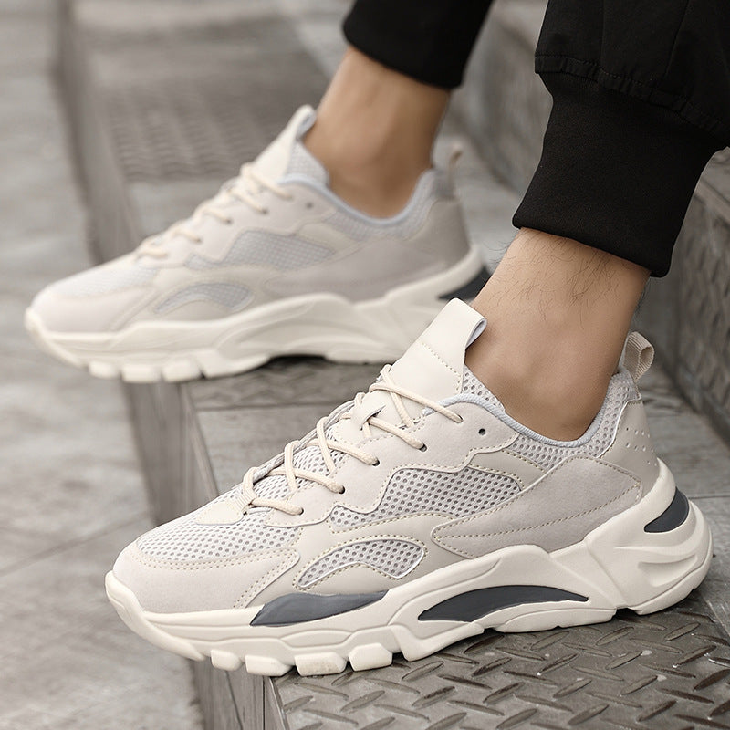 New Summer Breathable Men's Shoes Sports Leisure Running Net Shoes