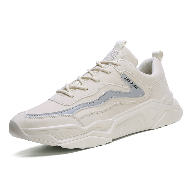 New Shoes Men's Sports And Leisure Thick Soled Height Increasing Shoes