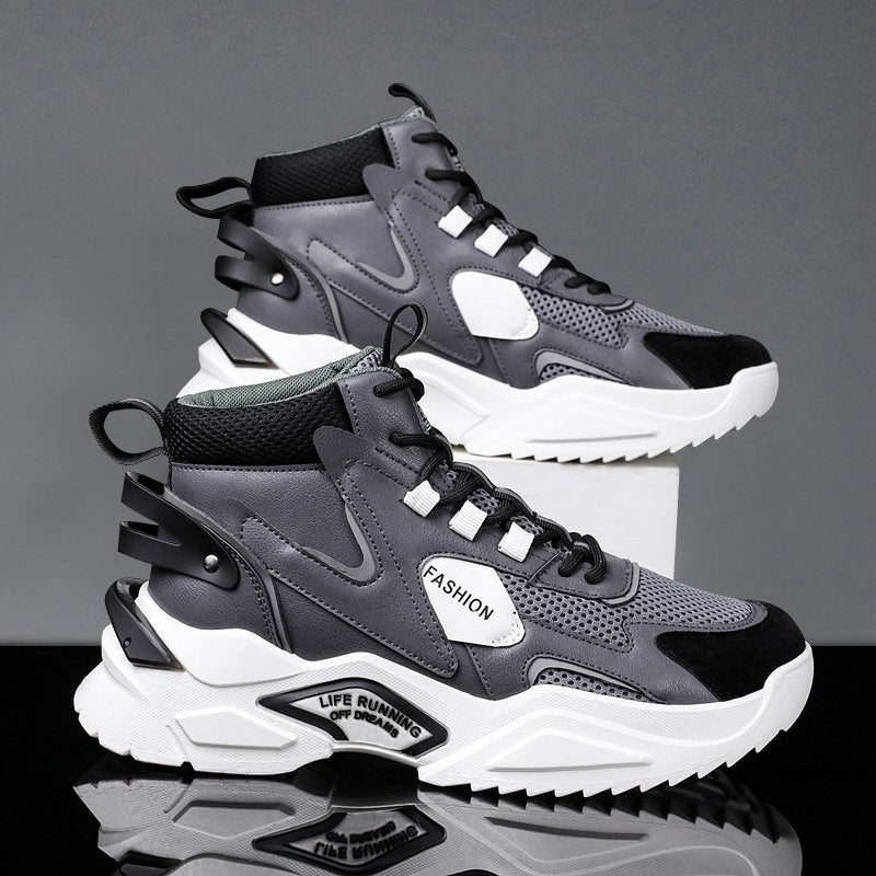 Daddy Shoes Men's High-top Youth Sports Shoes