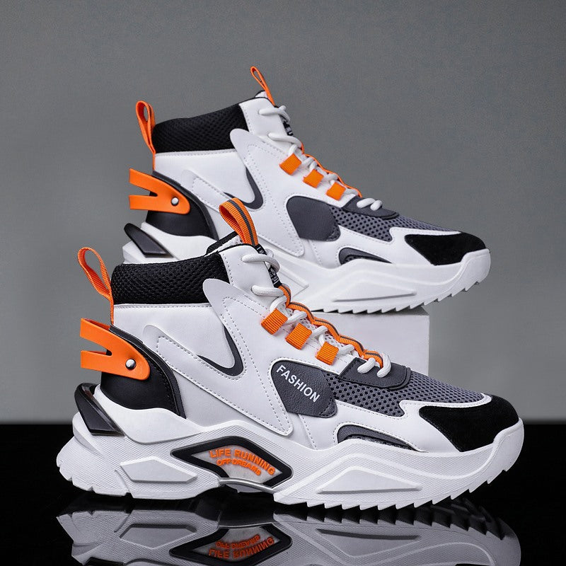 Daddy Shoes Men's High-top Youth Sports Shoes