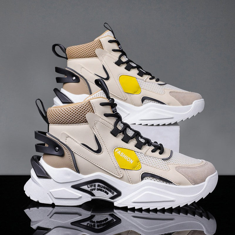 Daddy Shoes Men's High-top Youth Sports Shoes