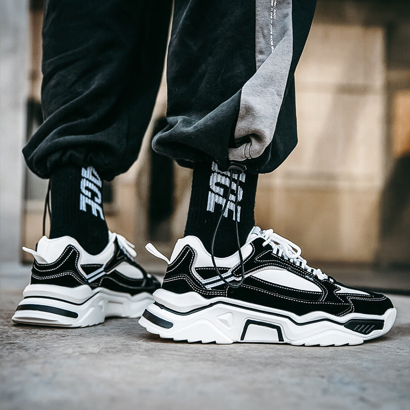 Old Shoes Men'S Ins Trend Casual New Korean Version Of The Thick-Soled Men'S Shoes Low-Top Casual Sports Shoes