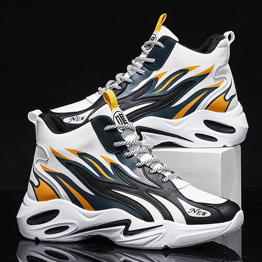 New Sports Shoes High Top Lightweight Casual Men's Shoes