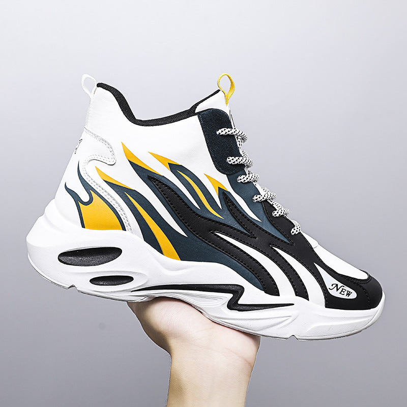 New Sports Shoes High Top Lightweight Casual Men's Shoes