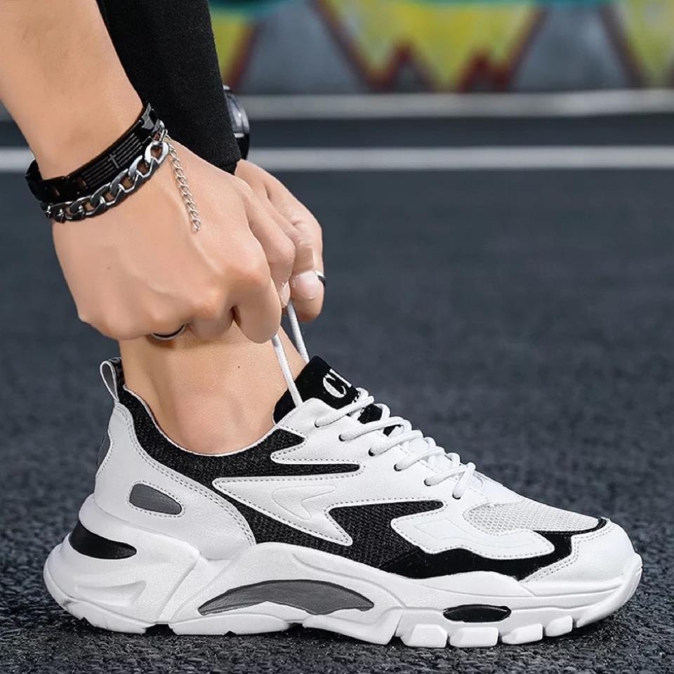 New Summer Breathable Men's Shoes Sports Leisure Running Net Shoes