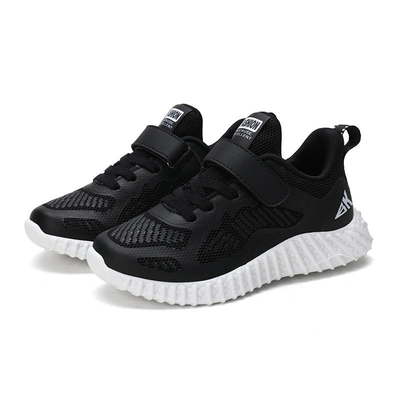 Children's Sports Shoes Boys Breathable Middle-Aged Children's Fashion Flying Knitting Shoes Girls Casual Children's Shoes