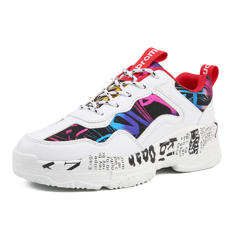 Cross-Border Sports Shoes Men'S Casual Platform Daddy Shoes