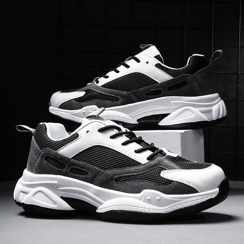 Net Red Men'S Daddy Shoes Korean Trend Casual Shoes