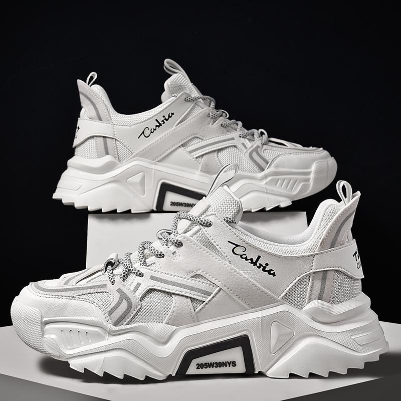 Shoes New Men's Shoes Summer Breathable Mesh Sneakers Casual Couple Trendy Shoes Net Celebrity Ins Old Shoes