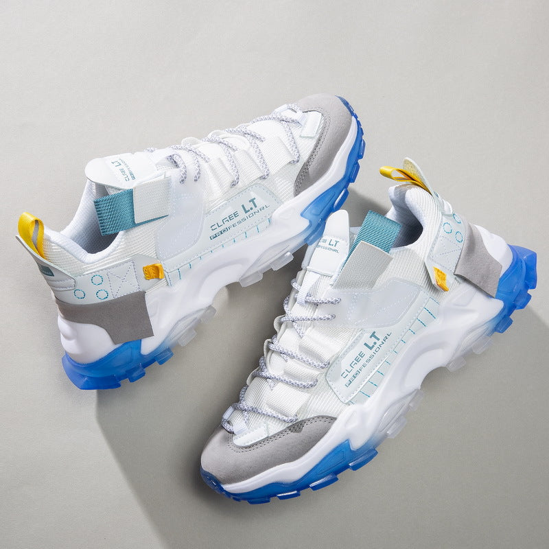 Daddy Shoes Korean Version Of The Trendy Mesh Jelly Popcorn Combination