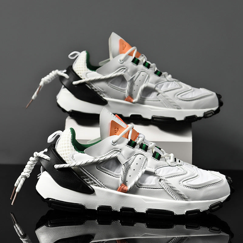 Platform sports youth running shoes