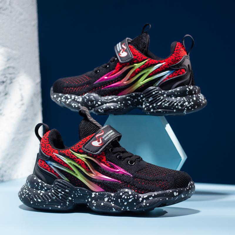 Autumn Double Net Children's Father Shoes