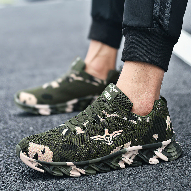 Sports Casual Camouflage Military Training Running Shoes