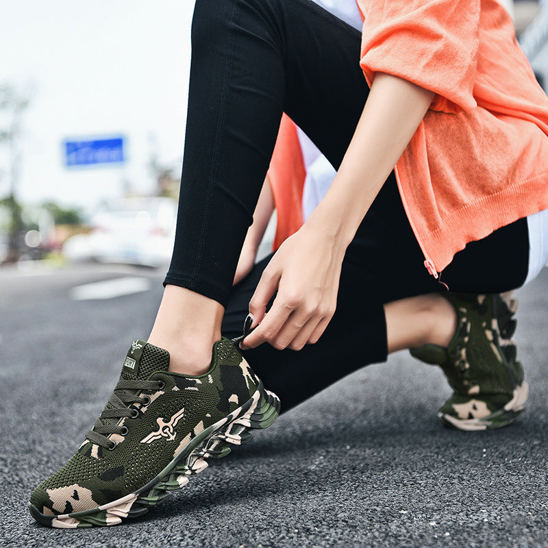 Sports Casual Camouflage Military Training Running Shoes