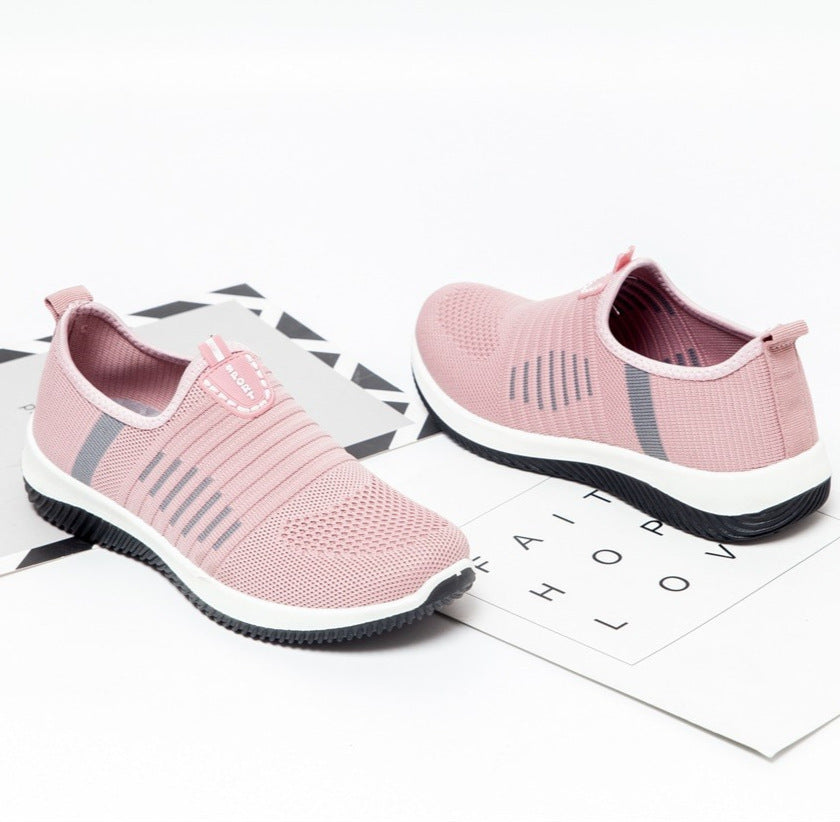 Breathable casual mesh running shoes