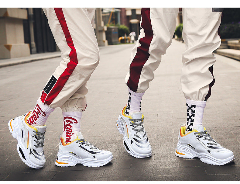 Casual old shoes increase sneakers male