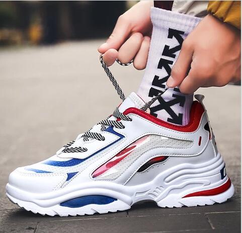 Casual old shoes increase sneakers male