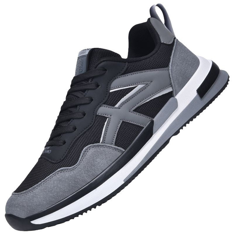 Leather Comfortable Breathable Casual Sneaker