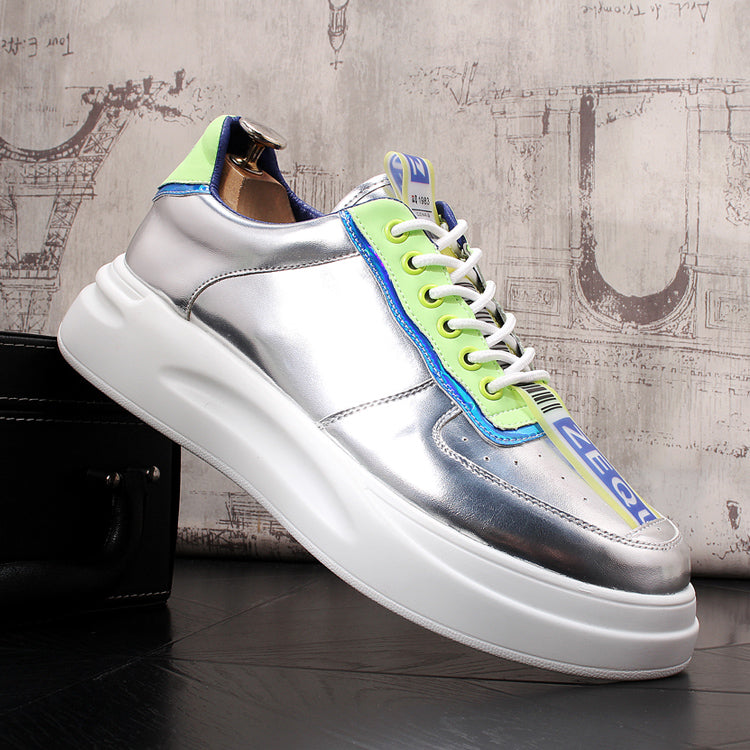 Platform casual men's shoes